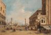 Le botteghe ai piedi del campanile di San Marco