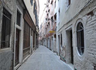 Le tre locande di Calle de le Locande, a San Paterniano, nel Sestiere di San Marco