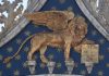 Il Leone di San Marco, posto sopra l’arcone centrale della Basilica di San Marco