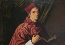 Il pranzo del cardinale Domenico Grimani, per la pace di Venezia con il papa Giulio II