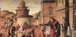 Il solenne battesimo di due ebrei