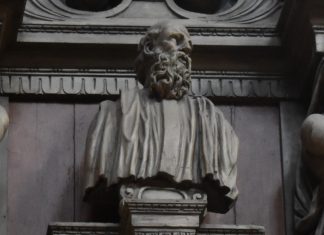 Il busto di Giulio Contarini, nella Chiesa di Santa Maria del Giglio