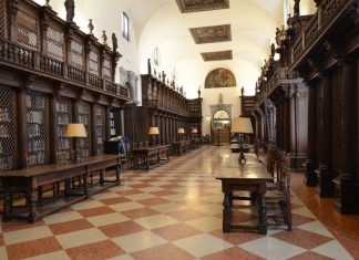 L’antica biblioteca di San Giorgio Maggiore