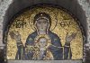 La Madonna di Broglio, sulla facciata della Basilica di San Marco verso la Piazzetta