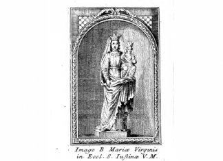La Madonna di Spagna, già nella Chiesa di Santa Giustina, ora nel Museo Diocesano d’Arte Sacra
