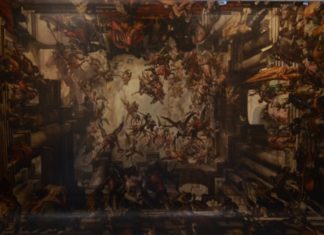 Il soffitto dipinto da Giannantonio Fumiani nella Chiesa di San Pantaleone vulgo San Pantalon