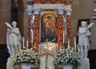 La Madonna dell’Apparizione, Santuario della Madonna dell’Apparizione, nell’Isola di Pellestrina