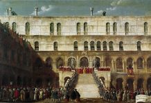 La festa per l’incoronazione del Doge