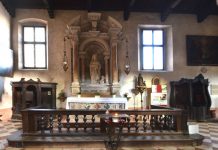Santa Marta, la santa ammansitrice della Tarasca, nella Chiesa di San Nicolò dei Mendicoli