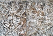 Le Arpie oscene, bassorilievi sul sottarco dell’ingresso della Chiesa di San Lio