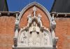 Il portale gotico all’ingresso della Corte Nova, nel Sestiere di Cannaregio