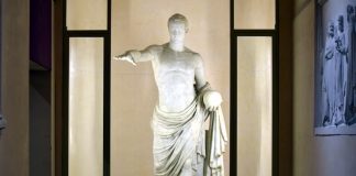 La statua di Napoleone Buonaparte nel Museo Correr