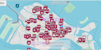 Le mappe tematiche georeferenziate di ConoscereVenezia, e le diecimila cose da vedere a Venezia