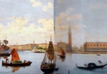 Il diorama “Panorama di Venezia”, del 1887, del pittore e decoratore Giovanni Biasin