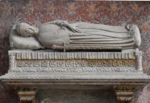 Il monumento funebre al doge Marco Corner, nella Chiesa dei Santi Giovanni e Paolo