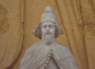 Il monumento funebre ai dogi Bertuccio Valier, Silvestro Valier e della dogaressa Elisabetta Querini nella chiesa dei Santi Giovanni e Paolo