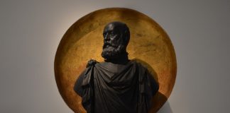 Il busto di Francesco Duodo, comandante delle galeazze a Lepanto, opera di Alessandro Vittoria nel Museo Correr