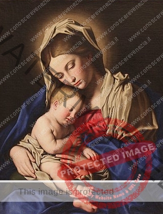 Madonna col Bambino dormiente