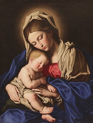 Madonna col Bambino dormiente