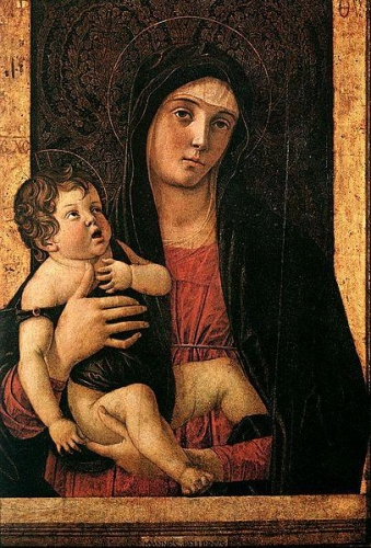406px-Giovanni Bellini - Madonna with Child - WGA01670
