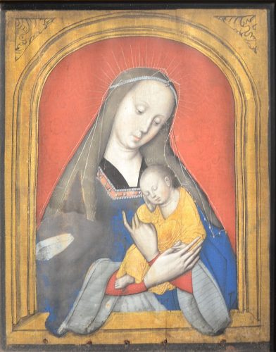 Madonna col Bambino dormiente