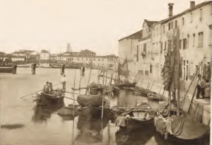 Il Rio del Ponte Longo alla Giudecca