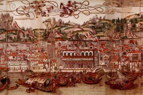 Map of Venice, 15th century m0