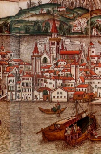 Map of Venice, 15th century m2